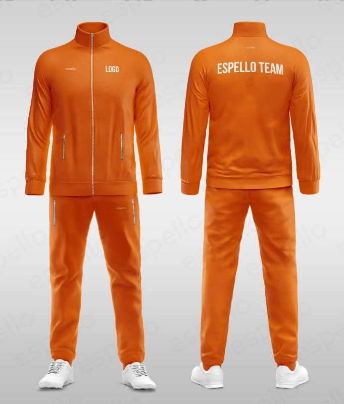 Дизайн спортивного костюма: ESS-1141 оранжевый