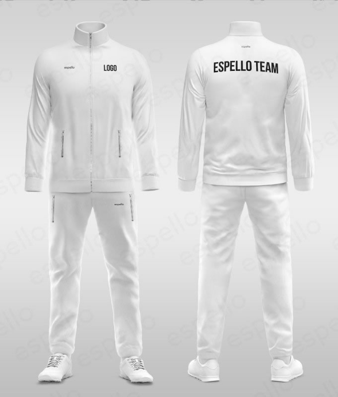 Дизайн спортивного костюма: ESS-1141 белый