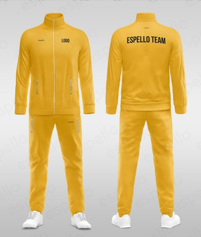 Дизайн спортивного костюма: ESS-1141 желтый