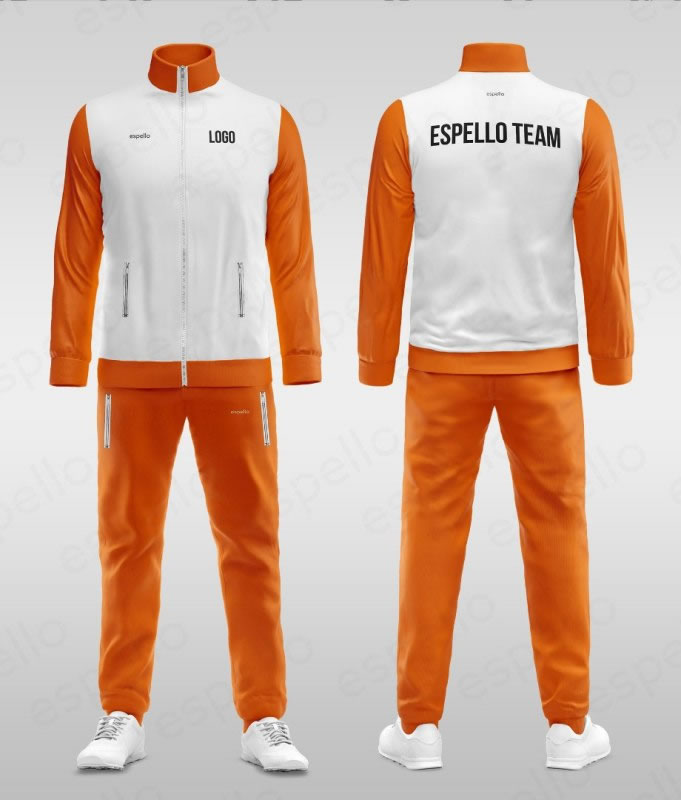 Дизайн спортивного костюма: ESS-1142 оранжевый