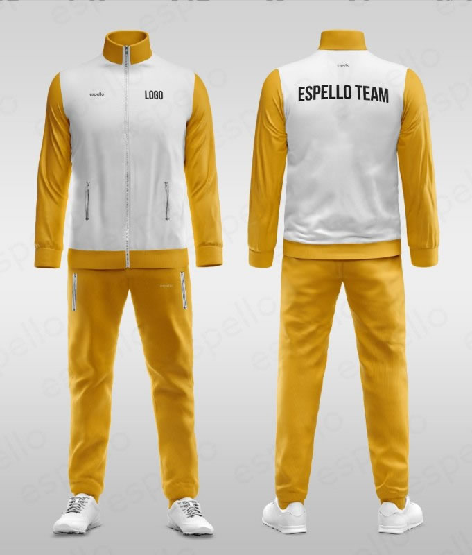Дизайн спортивного костюма: ESS-1142 желтый