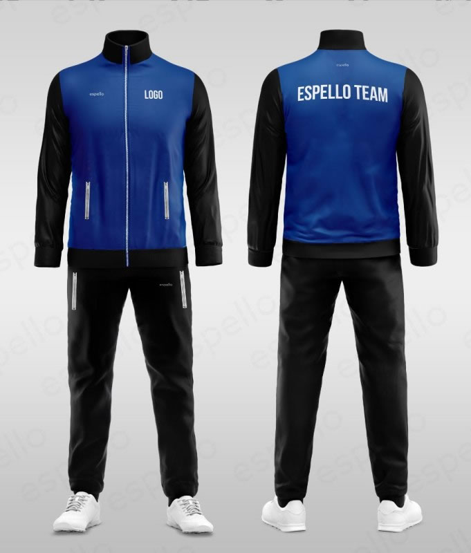 Дизайн спортивного костюма: ESS-1143 синий