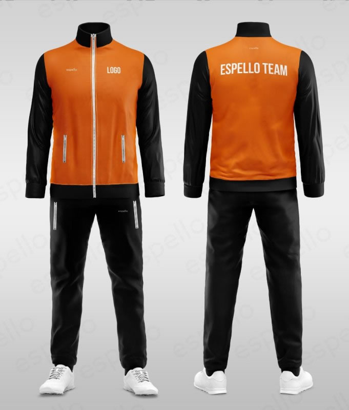 Дизайн спортивного костюма: ESS-1143 оранжевый
