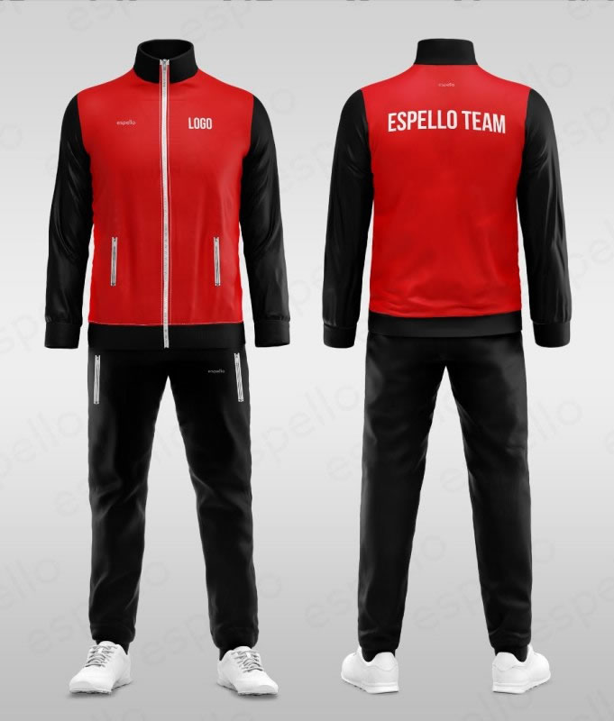 Дизайн спортивного костюма: ESS-1143 бордовый