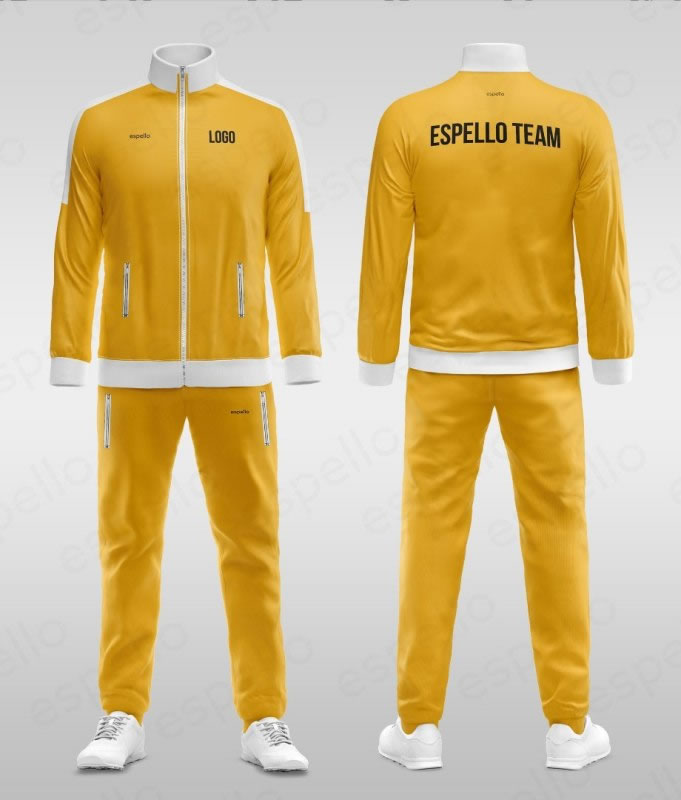 Дизайн спортивного костюма: ESS-1144 желтый