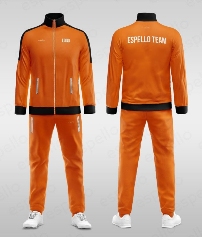 Дизайн спортивного костюма: ESS-1145 оранжевый