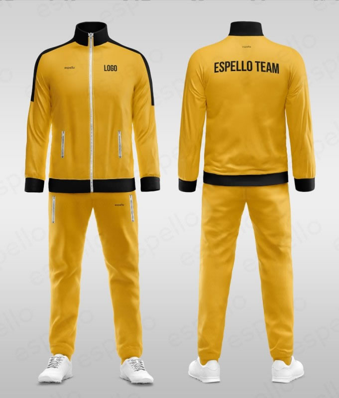 Дизайн спортивного костюма: ESS-1145 желтый