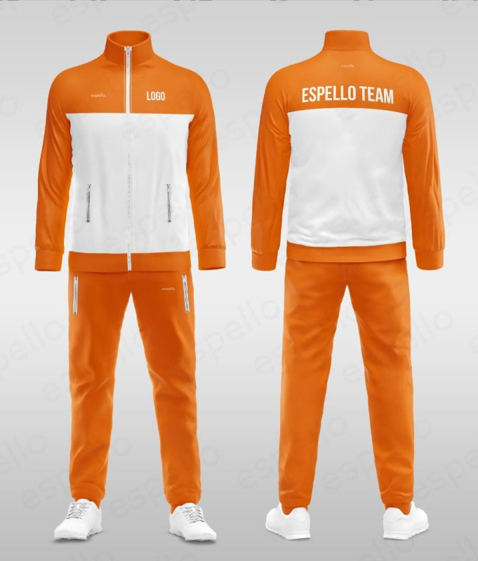 Дизайн спортивного костюма: ESS-1146 оранжевый