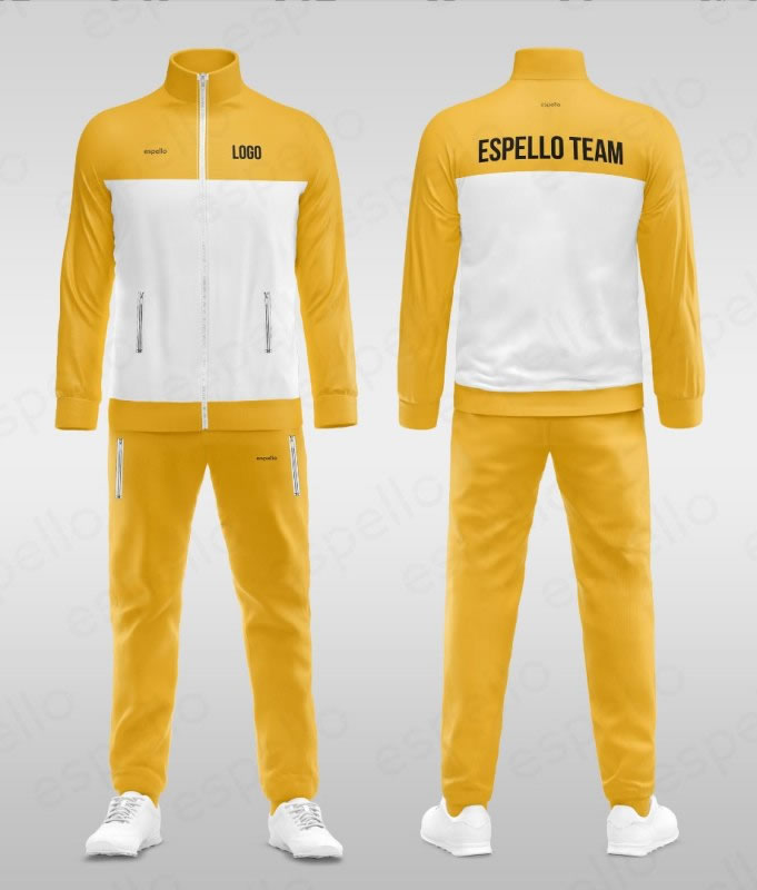 Дизайн спортивного костюма: ESS-1146 желтый