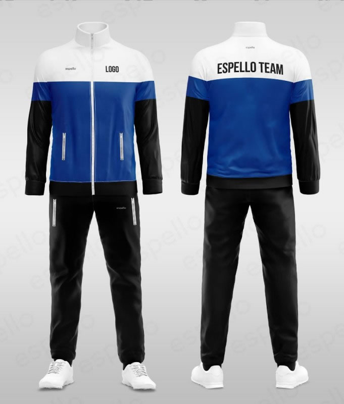 Дизайн спортивного костюма: ESS-1147 синий