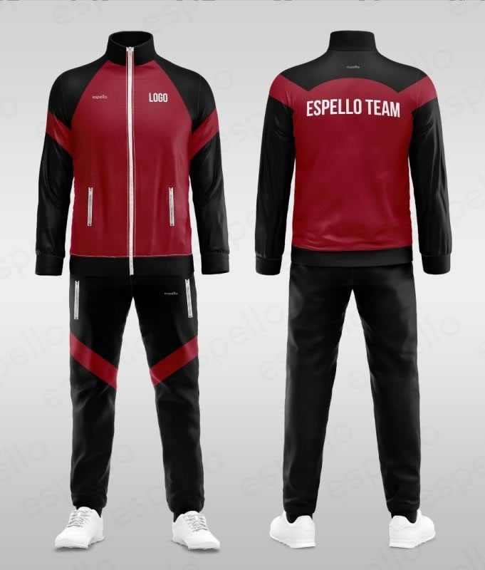Дизайн спортивного костюма: ESS-1148 бордовый