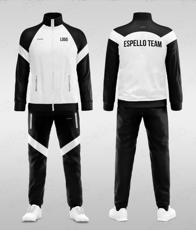 Дизайн спортивного костюма: ESS-1148 белый