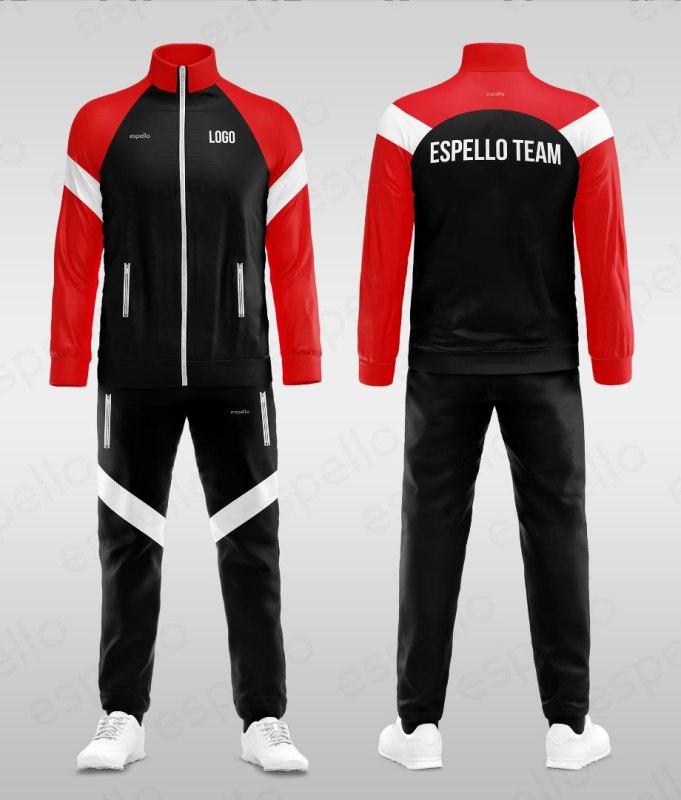 Дизайн спортивного костюма: ESS-1149 красный