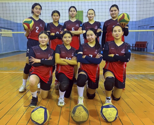Волейбольная форма команды VC Karatai