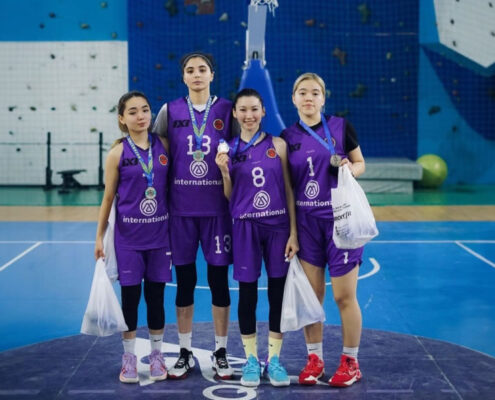Баскетбольная форма команды Fizmat Astana