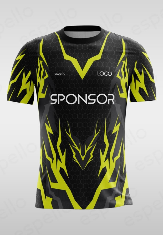 Дизайн футболки: ESM-1163, салатовый