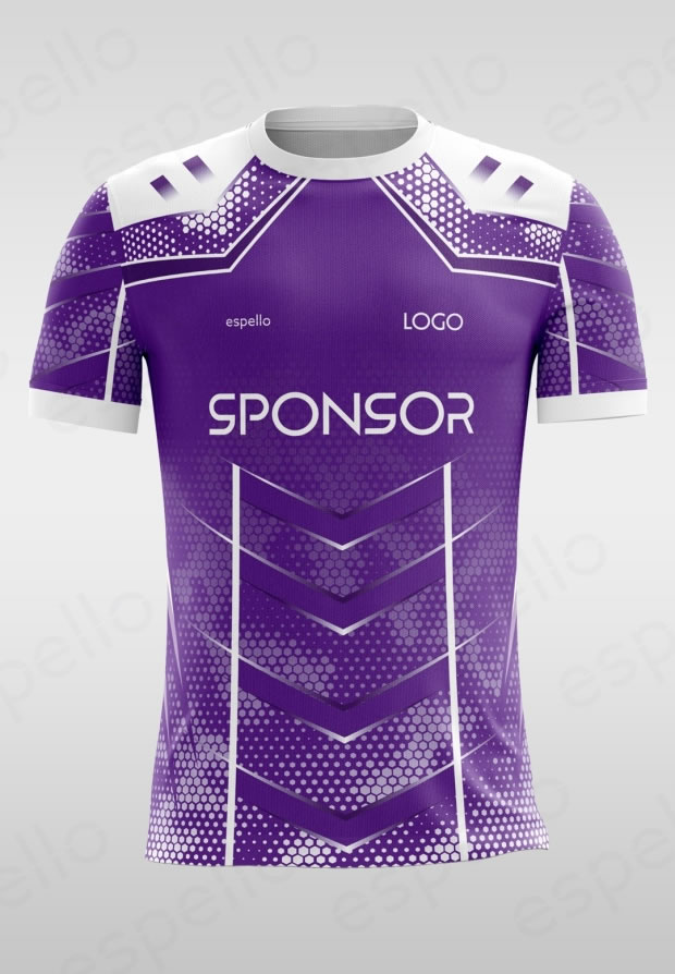 Дизайн футболки: ESM-1167, фиолетовый