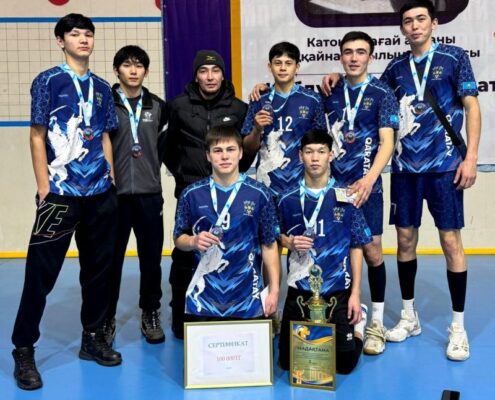 Волейбольная форма команды Qaratay