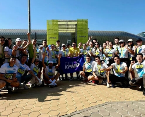 Футболки для марафона для KPMG